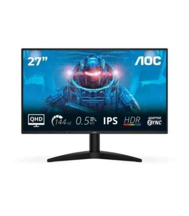 AOC Q27B36X 27 " IPS QHD 16:9 144 Hz 4 ms 2560 x 1440 pixels 300 cd/m² HDMI ports quantity 1 |