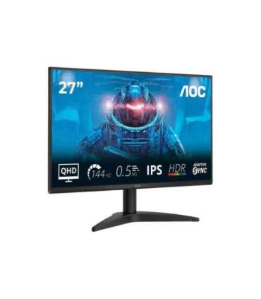 AOC Q27B36X 27 " IPS QHD 16:9 144 Hz 4 ms 2560 x 1440 pixels 300 cd/m² HDMI ports quantity 1 |