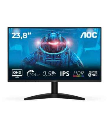 AOC Q24B36X 24 " IPS QHD 16:9 144 Hz 4 ms 2560 x 1440 pixels 300 cd/m² HDMI ports quantity 1 |