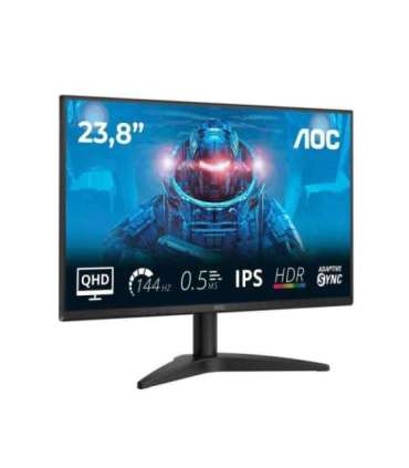 AOC Q24B36X 24 " IPS QHD 16:9 144 Hz 4 ms 2560 x 1440 pixels 300 cd/m² HDMI ports quantity 1 |