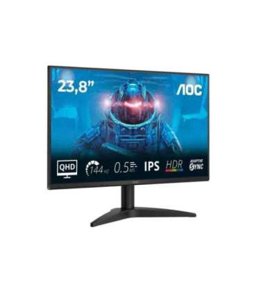 AOC Q24B36X 24 " IPS QHD 16:9 144 Hz 4 ms 2560 x 1440 pixels 300 cd/m² HDMI ports quantity 1 |