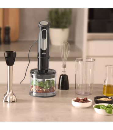Braun Hand Blender MQ55236M MultiQuick 5 Pro Hand Blender 750 W Number of speeds 25 Turbo mode Black