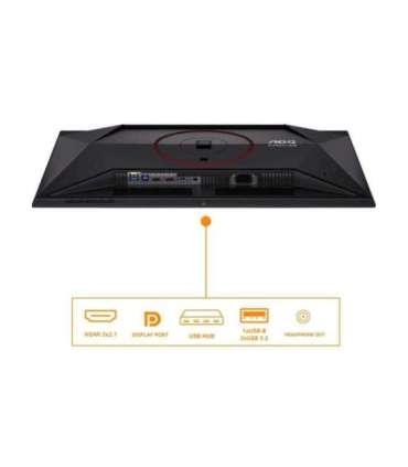 AOC Q27G4SDR 27 " QD-OLED QHD 16:9 360 Hz 0.03 ms 2560 x 1440 pixels 1000 cd/m² HDMI ports quantity 2