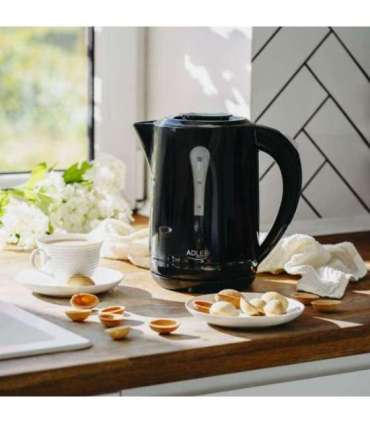 Adler Kettle AD 1244 Electric 1850 W 2.5 L Plastic 360° rotational base Black