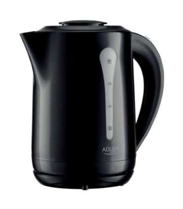 Adler Kettle AD 1244 Electric 1850 W 2.5 L Plastic 360° rotational base Black