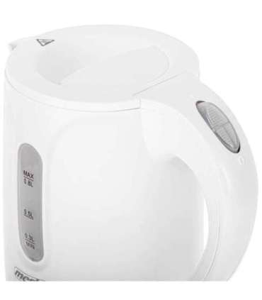 Mesko Kettle MS 1376 Electric 850 W 0.8 L Plastic 360° rotational base White