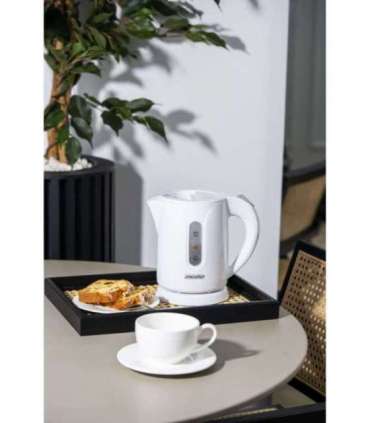 Mesko Kettle MS 1376 Electric 850 W 0.8 L Plastic 360° rotational base White