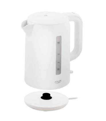 Adler Kettle AD 1386 Electric 1850 W 2.2 L Plastic 360° rotational base White