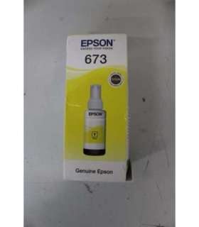SALE OUT. Epson T6734 ink bottle, Yellow SALE OUT. Epson T6734 Ink bottle 70ml Ink Cartridge Yellow DAMAGED