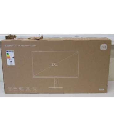 Xiaomi SALE OUT. 4K Monitor A27Ui EU 27 " IPS UHD 16:9 60 Hz 6 ms 3840 x 2160 pixels 360 cd/m² HDMI