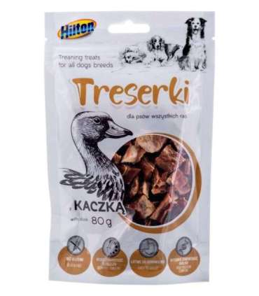 HILTON Treaning treats Duck - Dog treat - 80g