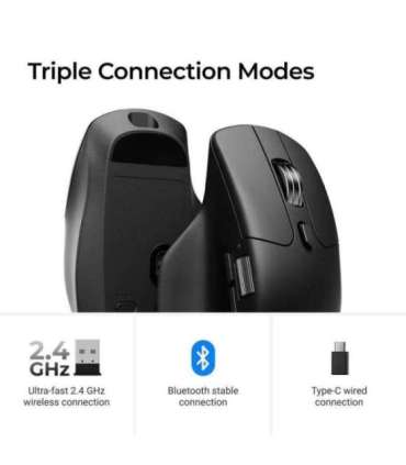 MOUSE USB OPTICAL WRL M6/BLACK M6S-A23 KEYCHRON