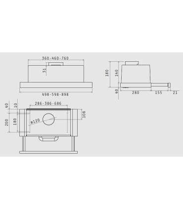 Elica ELITE 14 LUX GRIX/A/50