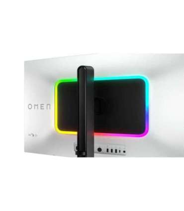 HP OMEN Transcend 32 White Backlit Gaming Charging Monitor - 31.5" 3840 x 2160 4K UHD 240Hz 250-nit AG, QD-OLED, USB-C(140W/1