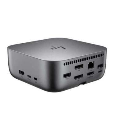 HP Thunderbolt 4 Dock G6 100W - 3x USB-A, 2x USB-C, 1x USB-C Thunderbolt 4, 2x DisplayPort, 1x HDMI, 1x RJ-45, Meteor Silver,