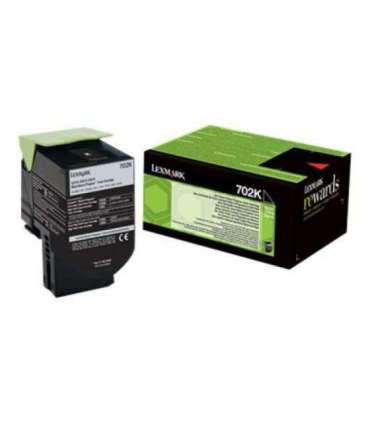 Lexmark Cartridge Black Schwarz (70C20K0)