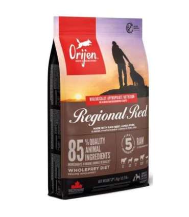 Orijen Regional Red 6 kg Adult Beef, Lamb, Pork