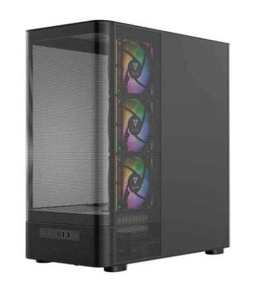 MODECOM PC CASE VOLCANO AQ 400 ARGB MIDI BLACK