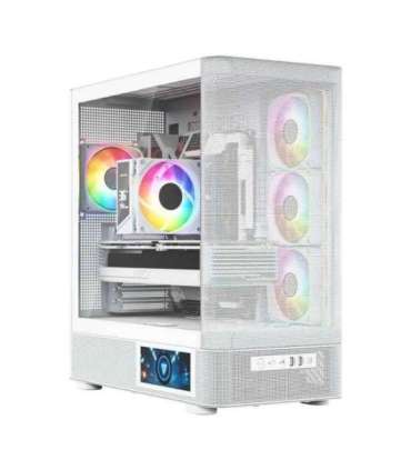 MODECOM PC CASE VOLCANO AQ 400 ARGB MIDI WHITE