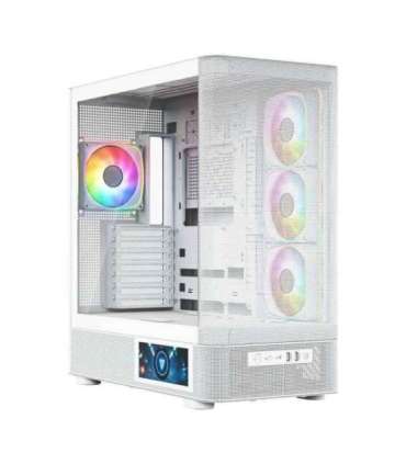 MODECOM PC CASE VOLCANO AQ 400 ARGB MIDI WHITE