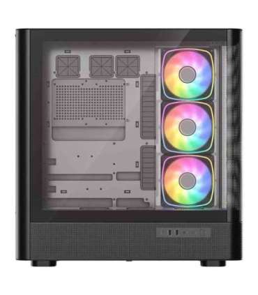 MODECOM PC CASE VOLCANO AQ 500 ARGB MIDI BLACK