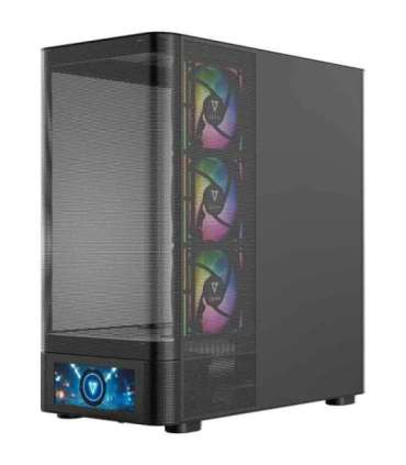 MODECOM PC CASE VOLCANO AQ 500 ARGB MIDI BLACK