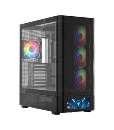MODECOM PC CASE VOLCANO AQ 500 ARGB MIDI BLACK