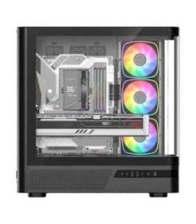 MODECOM PC CASE VOLCANO AQ 200 ARGB MIDI BLACK