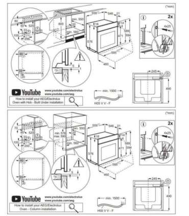 Oven ELECTROLUX KOBBS38Z