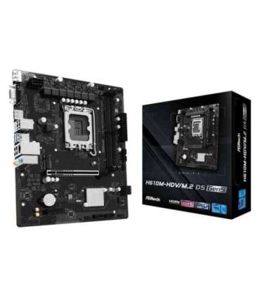 Płyta główna Asrock H610M-HDV/M.2 D5 GEN5