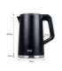 IDEAL Kettle 1.7 l, steel body, power 1500 W, black