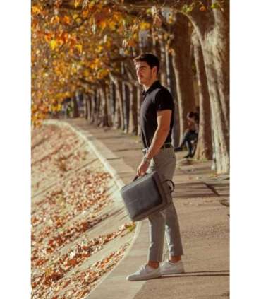 XD DESIGN ANTI-THEFT BACKPACK / BRIEFCASE BOBBY BIZZ 2.0 GREY P/N: P705.922