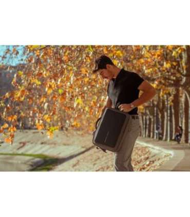 XD DESIGN ANTI-THEFT BACKPACK / BRIEFCASE BOBBY BIZZ 2.0 GREY P/N: P705.922