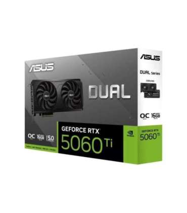 ASUS Dual GeForce RTX 5060 Ti EVO OC Edition NVIDIA 16 GB GDDR7