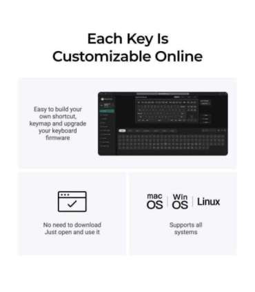 KEYBOARD WRL V3 ULTRA/BLACK V3U-D4 KEYCHRON