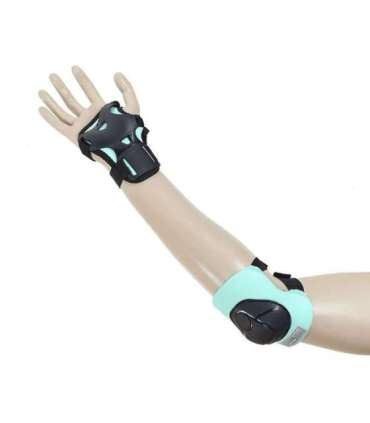 H210 SIZE XS BLACK-MINT PROTECTORS SET NILS EXTREME