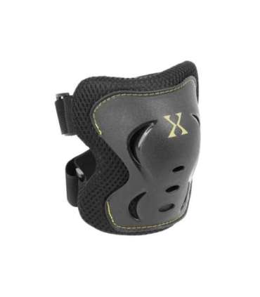 H320 SIZE M BLACK-YELLOW PROTECTORS SET NILS EXTREME