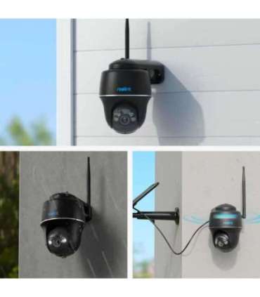 Reolinmk Argus Series B430 Smart 5MP Pan & Tilt Wire-Free Camera, Black Reolink