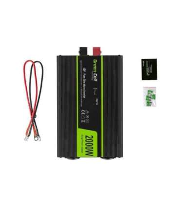 Green Cell INV11 power adapter/inverter Auto 2000 W Black