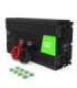 Green Cell INV24 power adapter/inverter Auto 1500 W Black