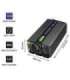 Qoltec Monolith power adapter/inverter Auto/Indoor 600 W Black