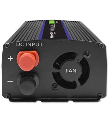 Qoltec Monolith power adapter/inverter Auto/Indoor 600 W Black