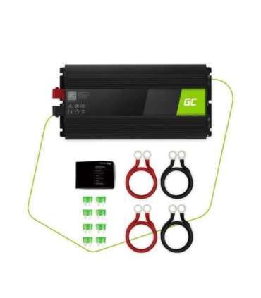 Green Cell INV21 power adapter/inverter Auto 6000 W Black
