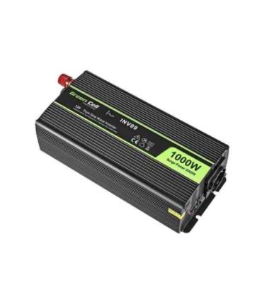 Green Cell INV09 power adapter/inverter Auto 1000 W Black