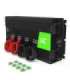 Green Cell INV12 power adapter/inverter Auto 3000 W Black