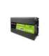 Green Cell Przetwornica napicia PowerInverter LCD 24 V 3000W/60000W Przetwornica samochodowa z wywietlaczem - czysty