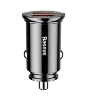 Baseus Circular 2xUSB QC3.0 5A 30W car charger (black)