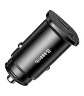 Baseus Square Car Charger PPS QC4.0 / PD3.0 5A 30W (black)
