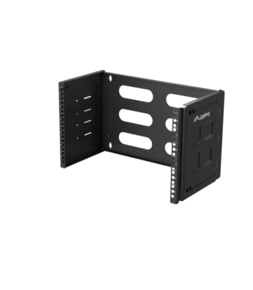 Lanberg Folding Bracket Wall-mount 19" 6U 497x400/240, Black
