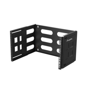 Lanberg Folding Bracket Wall-mount 19" 6U 497x400/240, Black